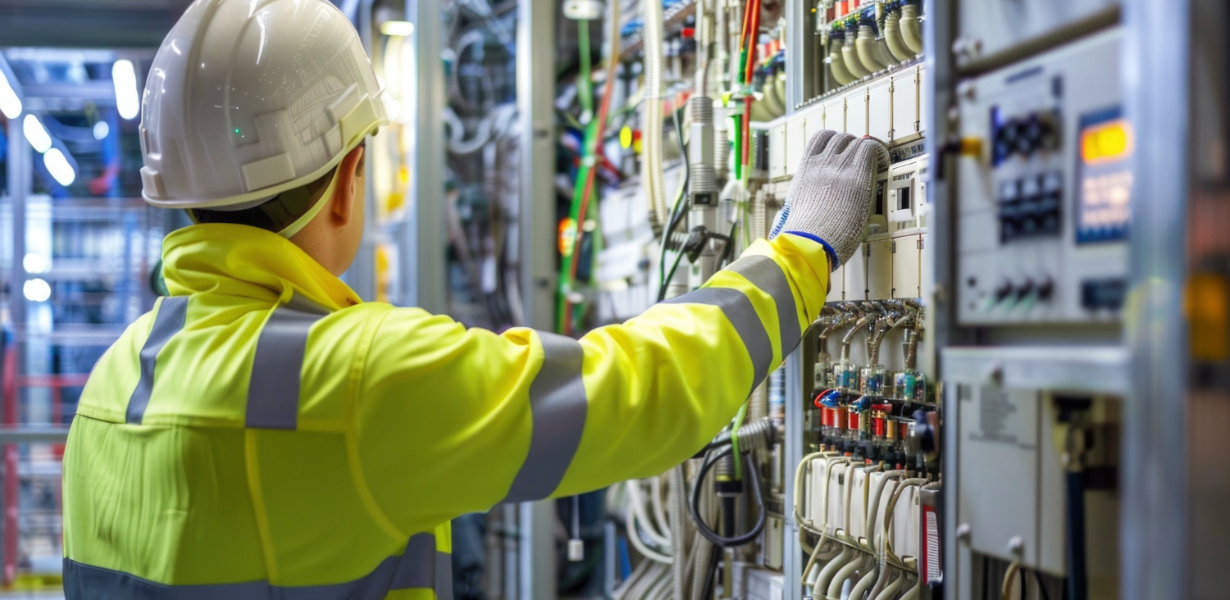 Person safely replacing a light fixture without the assistance of an electrician