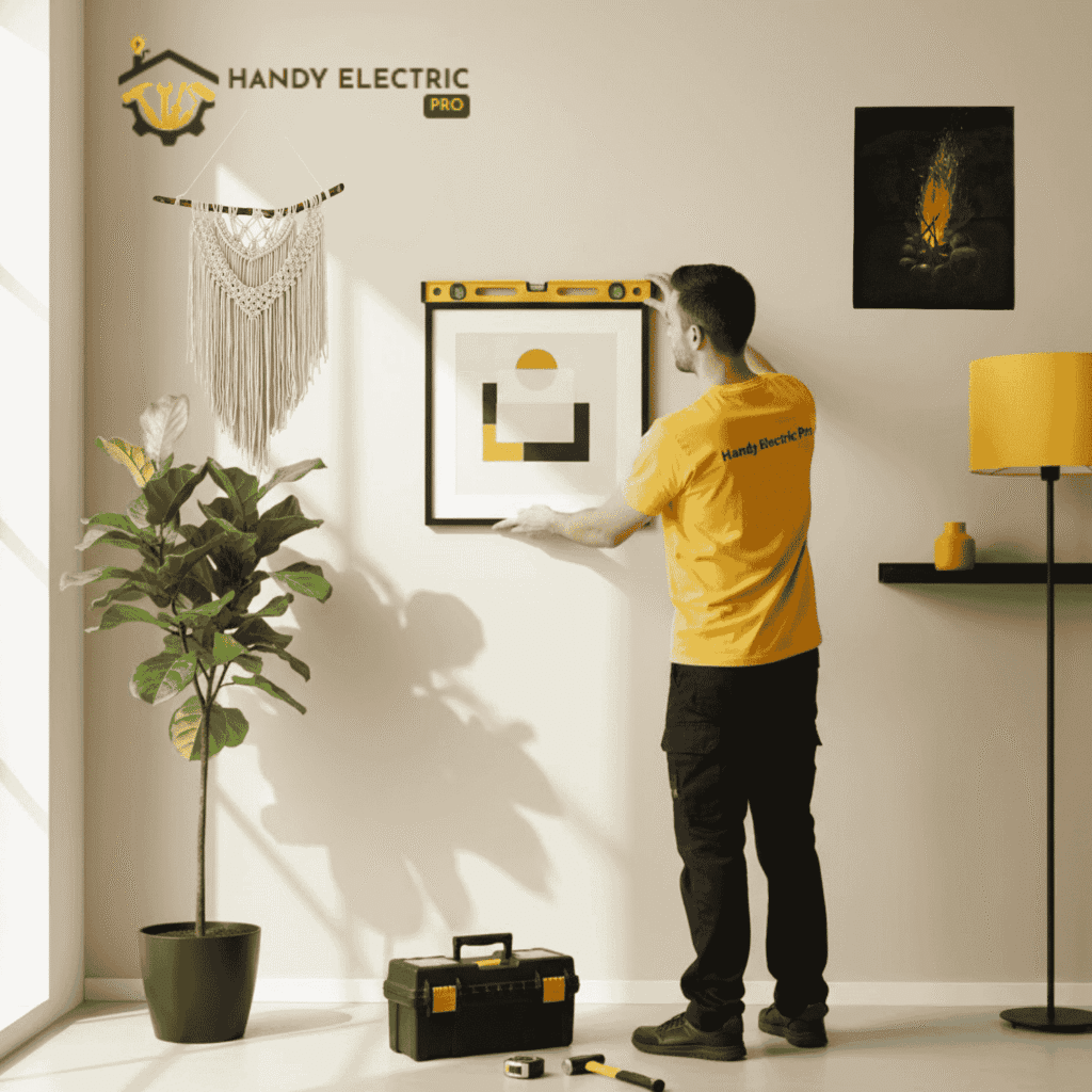 Picture Frame & Wall Decor Hanging Service