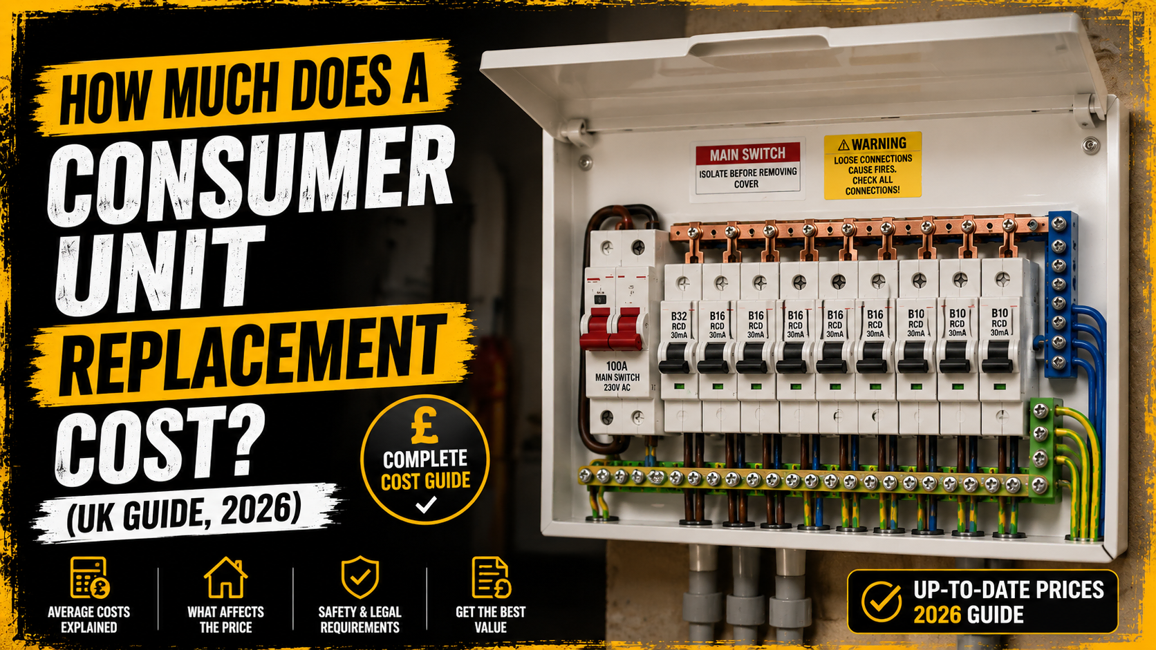 Consumer unit Replacement cost in Hounslow, UK