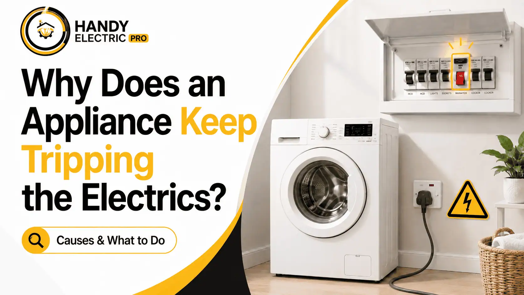 Appliance Keeps Tripping the Electrics Causes & What to Do Featured image