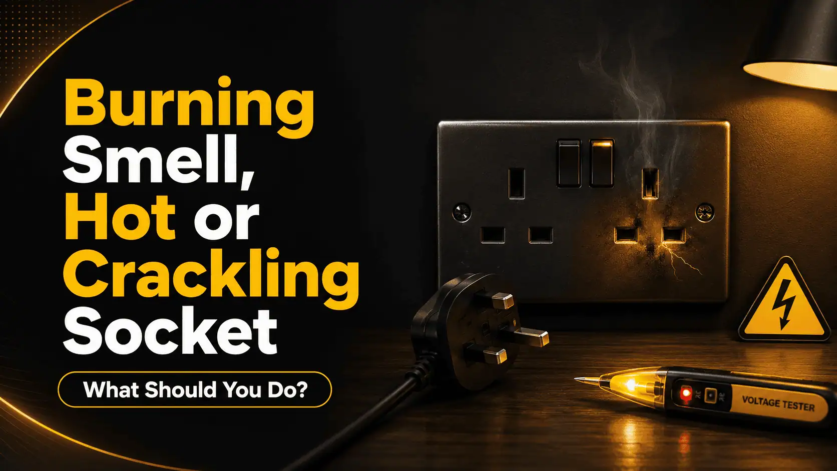 Burning Smell, Hot or Crackling Socket What Should You Do