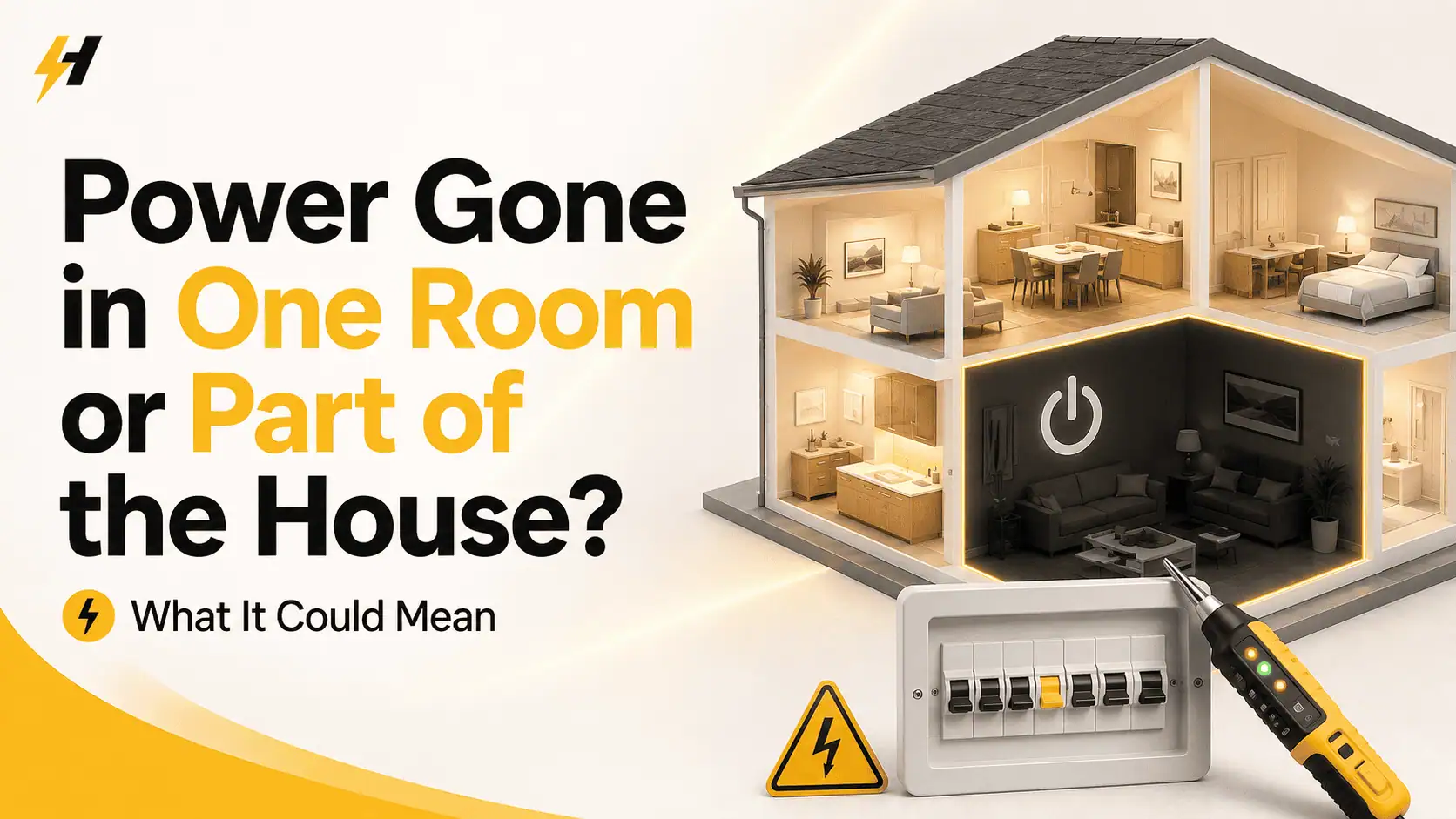 Power Gone in One Room Causes & What to Do UK