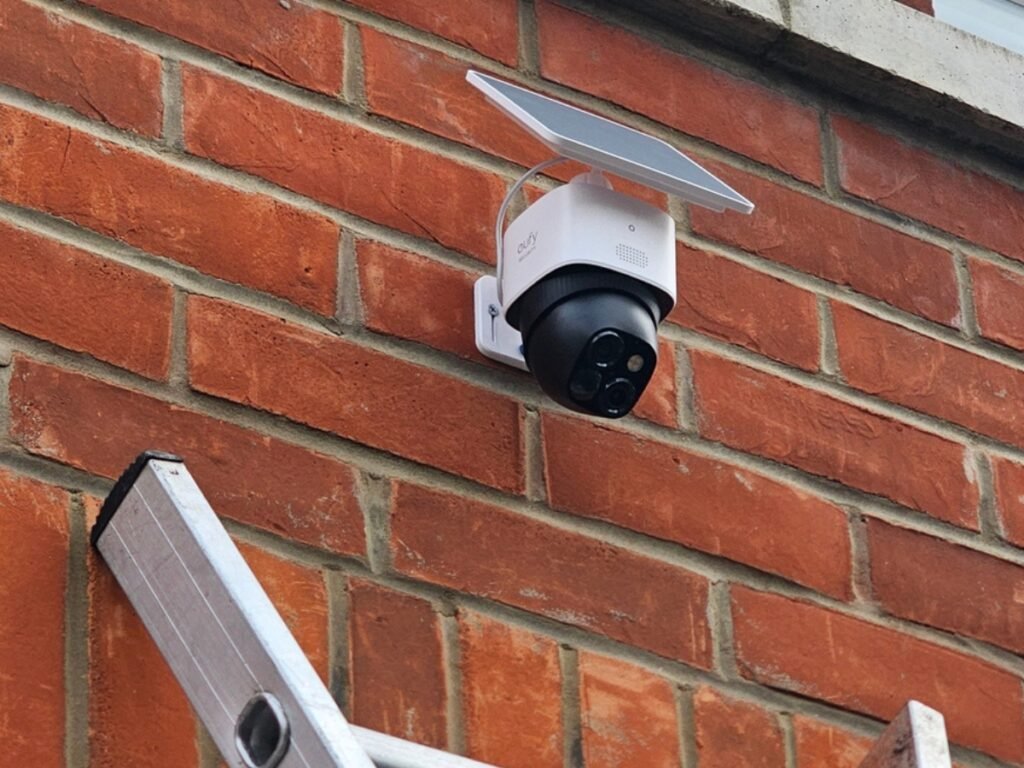 Outdoor Security Camera Installed