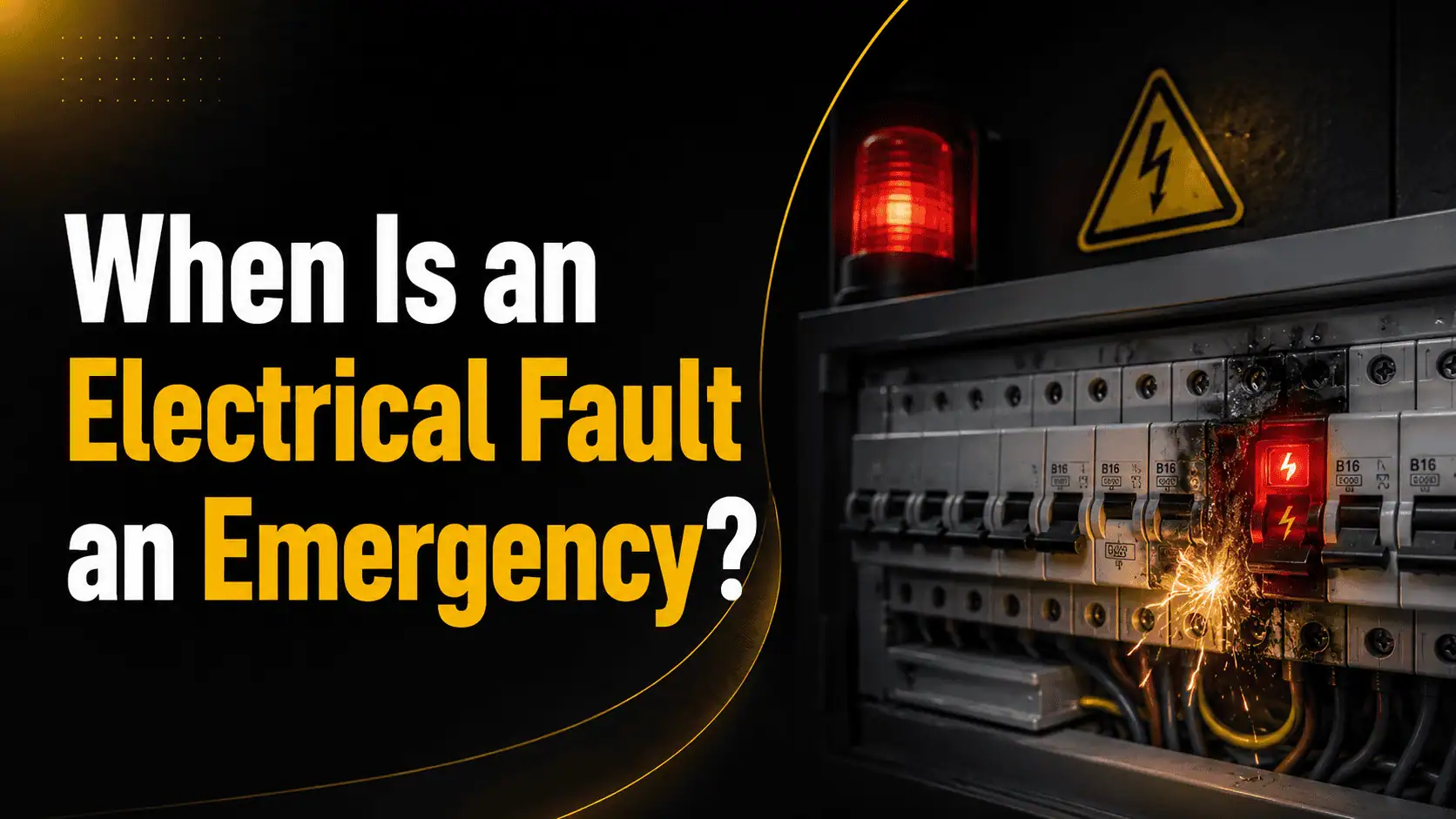 When Is an Electrical Fault an Emergency